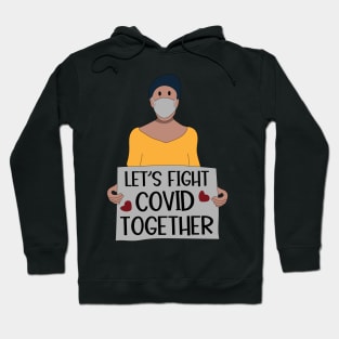 woman with message Hoodie